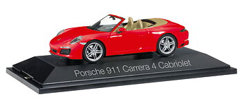 Porsche 911 Carrera 4 Cabriolet, indisch red