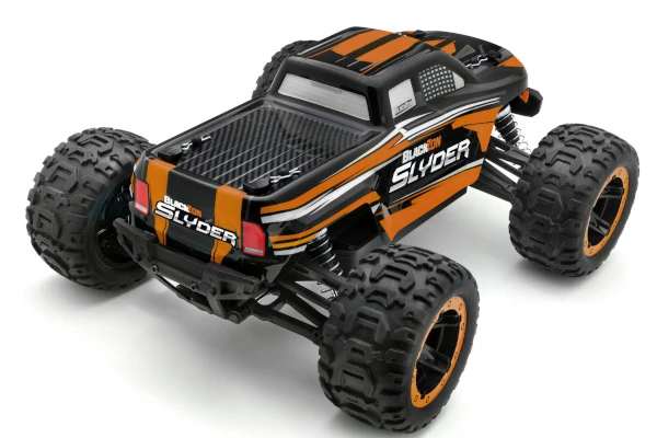 Slyder MT 1/16 4WD Electric Monster Truck - Orange - 3
