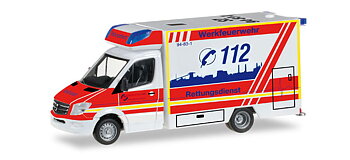 MB Sprinter Fahrtec ambulans 'Salzgitter Werk FW'