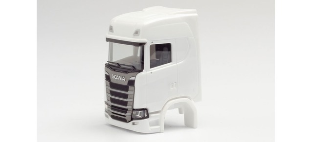 Scania CS med korta vindavvisare