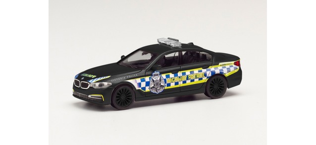 BMW 5 sedan 'Victorian Highway Police', black (AU)