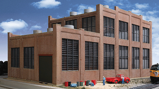Railroad Shop, 43.4x22.2x22cm