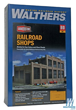 Railroad Shop, 43.4x22.2x22cm