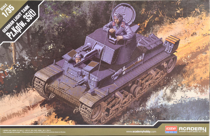Panzerkampfwagen 35(t) stridsvagn WWII 1/35