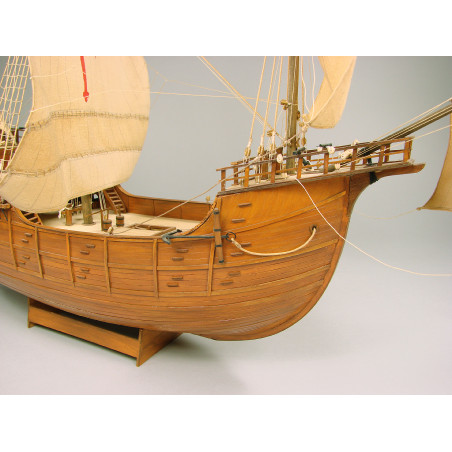 Modelset: Santa Maria 1492, laser cut 1/72 - 3