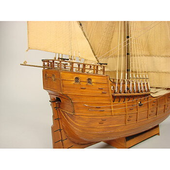 Modelset: Santa Maria 1492, laser cut 1/72