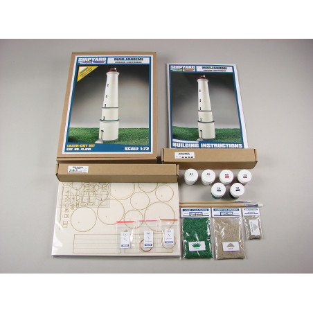 Lighthouse Marjaniemi, laser cut 1/72 - 4