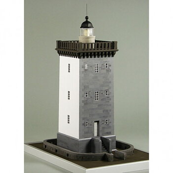 Lighthouse Kermorvan, laser cut 1/72