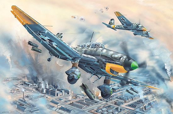 Junkers Ju-87D-5 Stuka 1/24