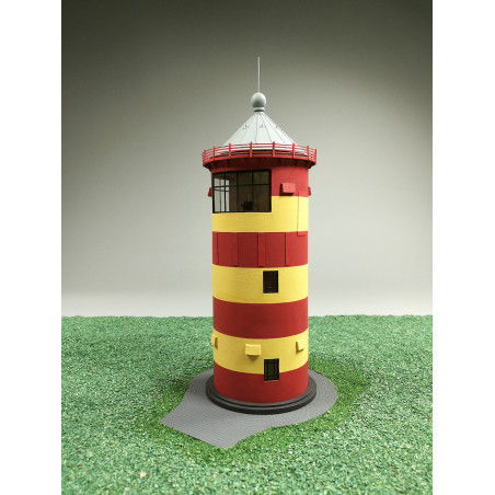 Lighthouse Pilsumer, laser cut 1/72