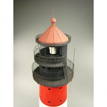 Lighthouse Westerheversand, laser cut 1/72