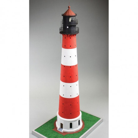 Lighthouse Westerheversand, laser cut 1/72