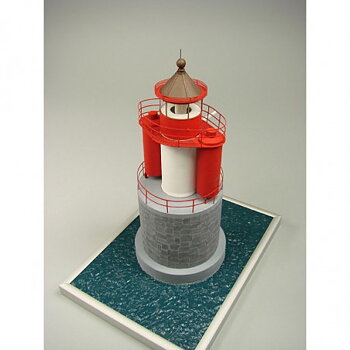 Lighthouse Vierendehlgrund, laser cut 1/72