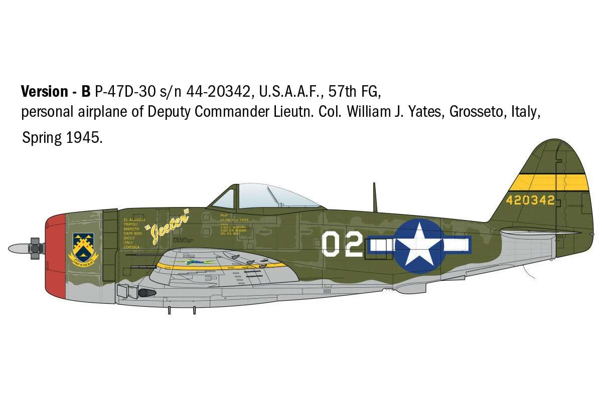 P-47D Thunderbolt 'E.T.O' 1/48 - 4