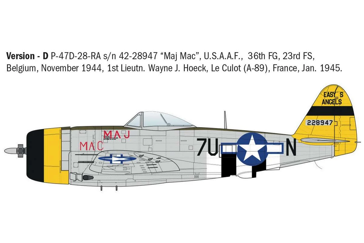 P-47D Thunderbolt 'E.T.O' 1/48 - 2