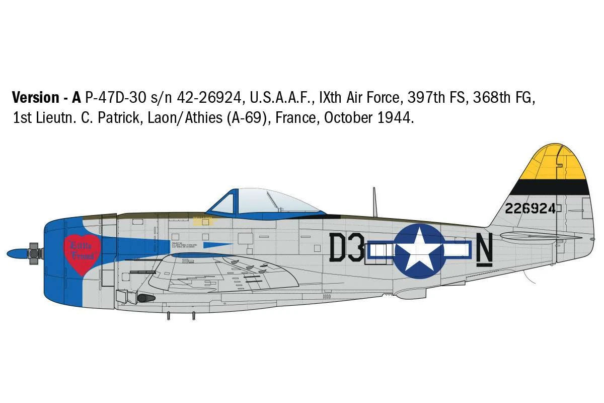 P-47D Thunderbolt 'E.T.O' 1/48 - 5