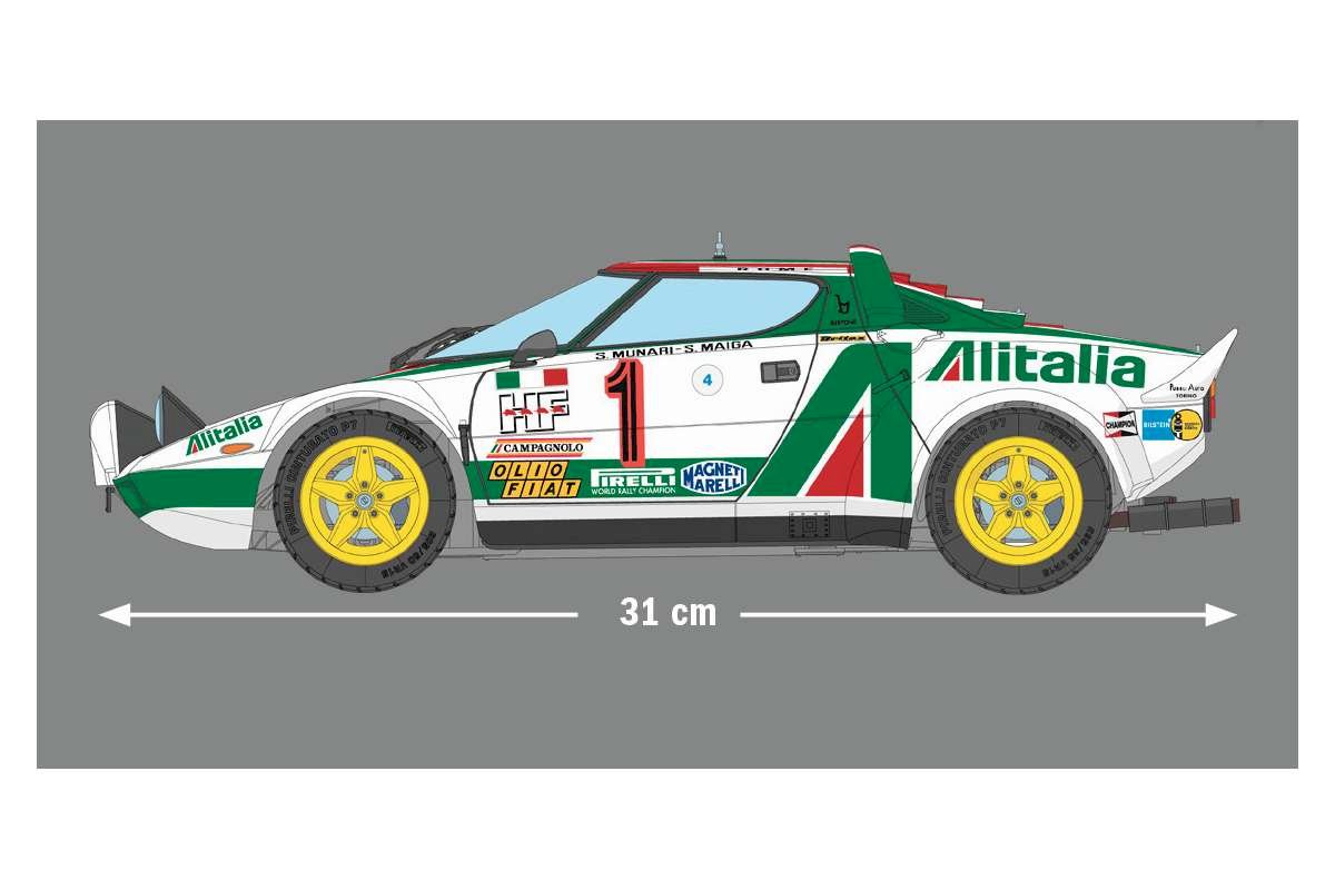 Lancia Stratos HF Gr.4 1/12 - Habo Hobby