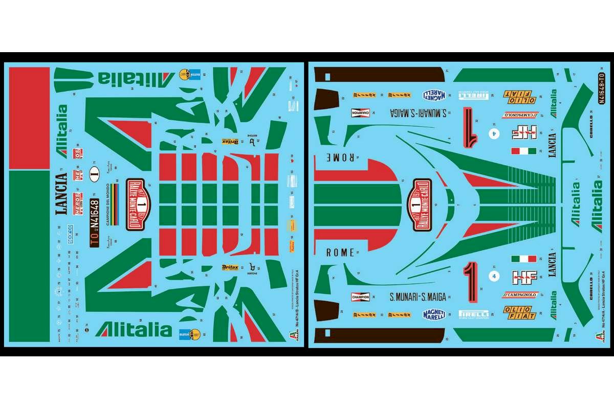 Lancia Stratos HF Gr.4 1/12 - 4