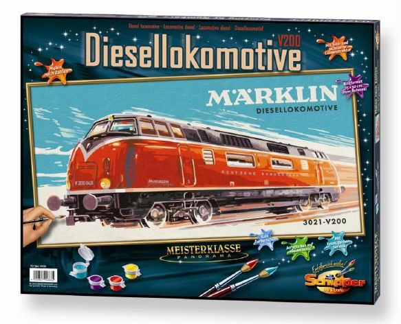 Måla efter nummer 3021 - V200