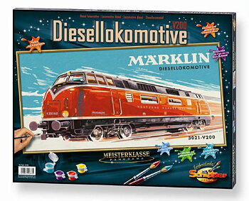 Måla efter nummer 3021 - V200