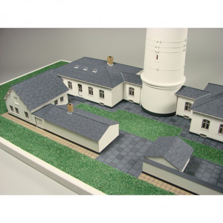 Bulding for lighthouse Kampen, laser cut 1/72 - 2