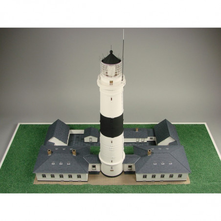 Bulding for lighthouse Kampen, laser cut 1/72