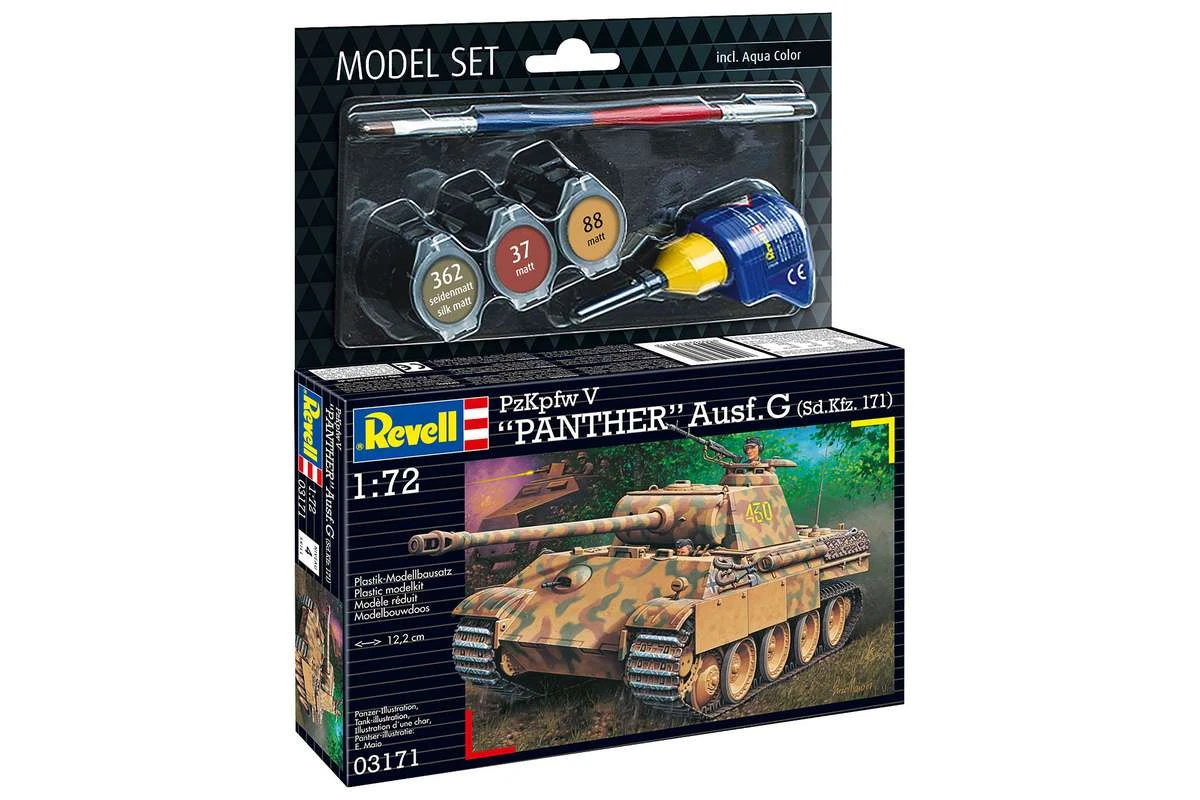 Model set: Panther Ausf.G 1/72
