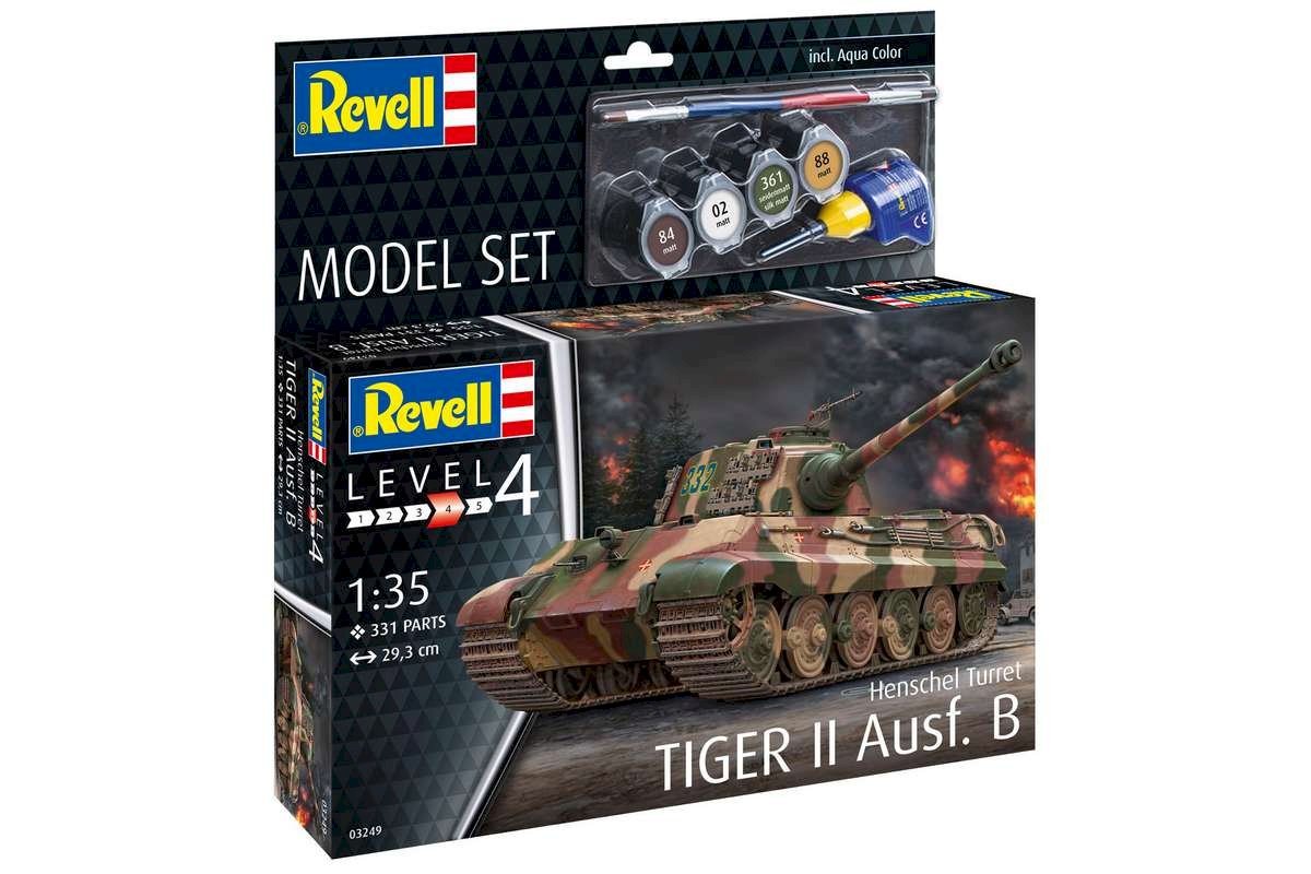 Model set: Tiger II Ausf.B 1/35