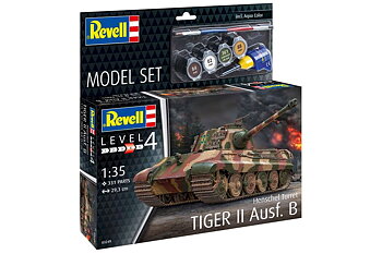 Model set: Tiger II Ausf.B 1/35