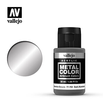 Metal Color Dark Aluminium, 32 ml