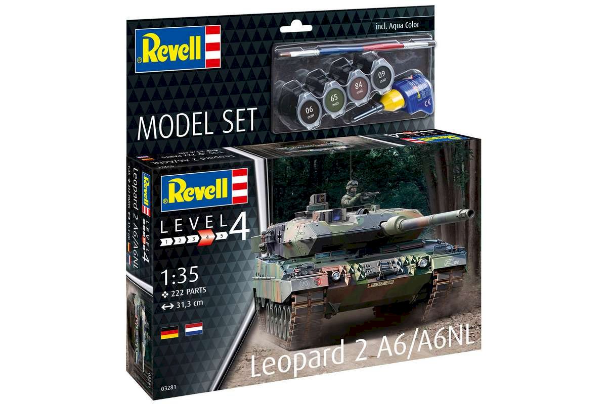 Modellset: Leopard 2 A6/A6NL 1/35