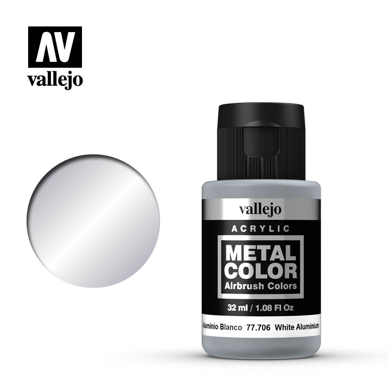 Metal Color White Aluminium, 32 ml