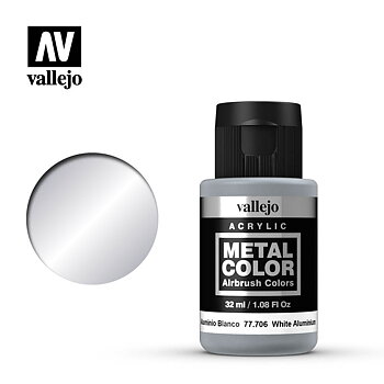 Metal Color White Aluminium, 32 ml