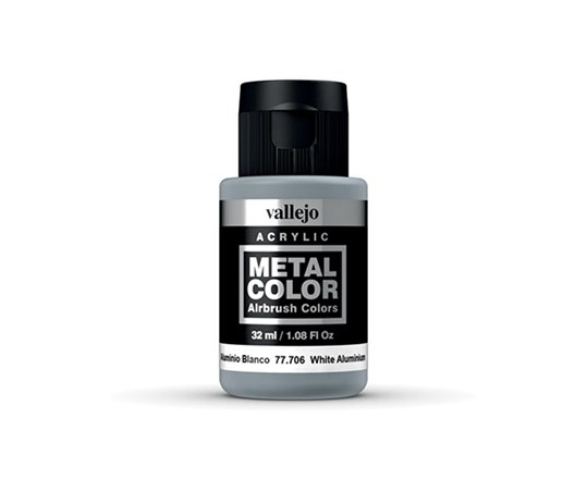 Metal Color White Aluminium, 32 ml - 2