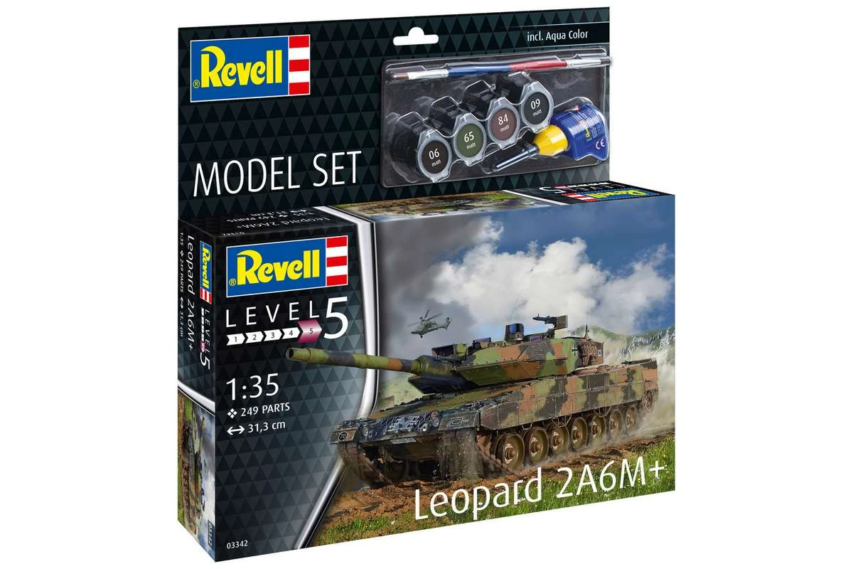 Modellset: Leopard 2 A6M+ 1/35