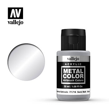 Metal Color Satin Aluminium, 32 ml