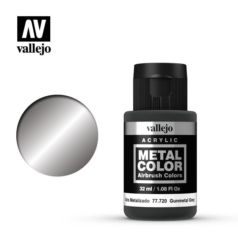 Metal Color Gunmetal Grey, 32 ml