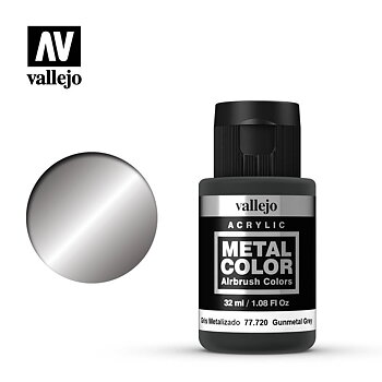Metal Color Gunmetal Grey, 32 ml