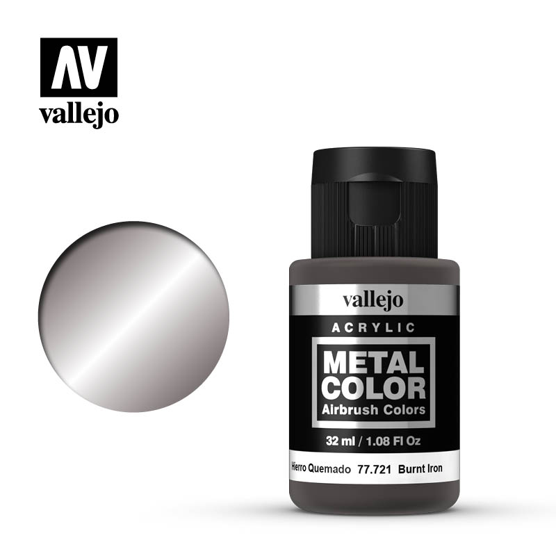 Metal Color Burnt Iron, 32 ml