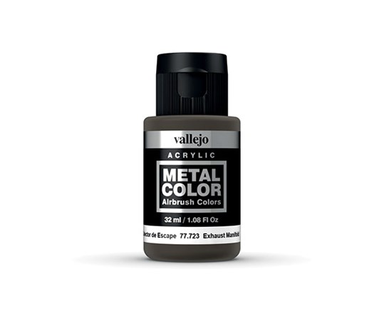 Metal Color Exhaust Manifold, 32 ml - 2