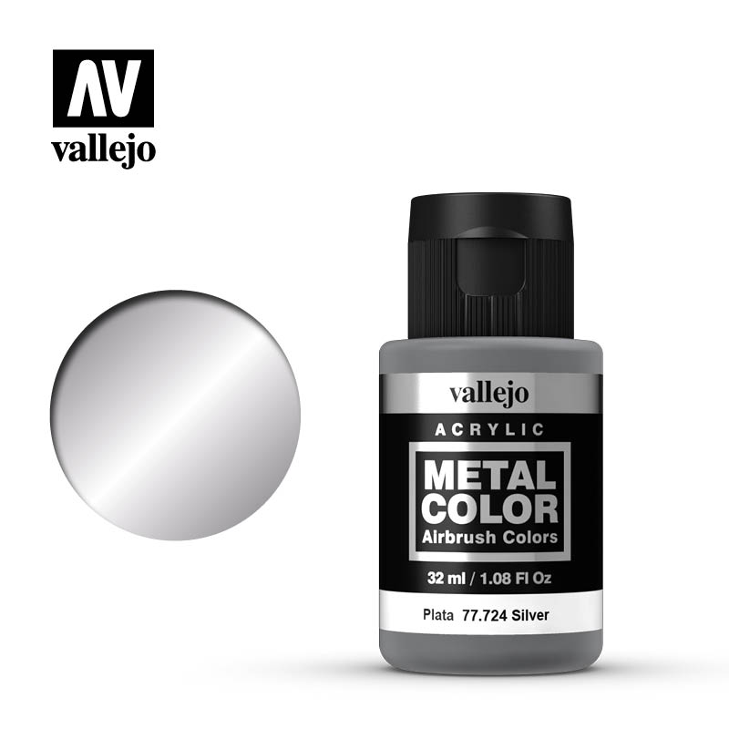 Metal Color Silver, 32 ml