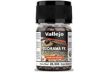 Diorama FX Mars röd 2-5mm, 35ml