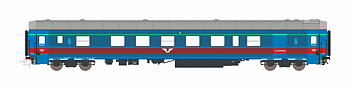 Personvagn BF4A 5458 Blå/Röd