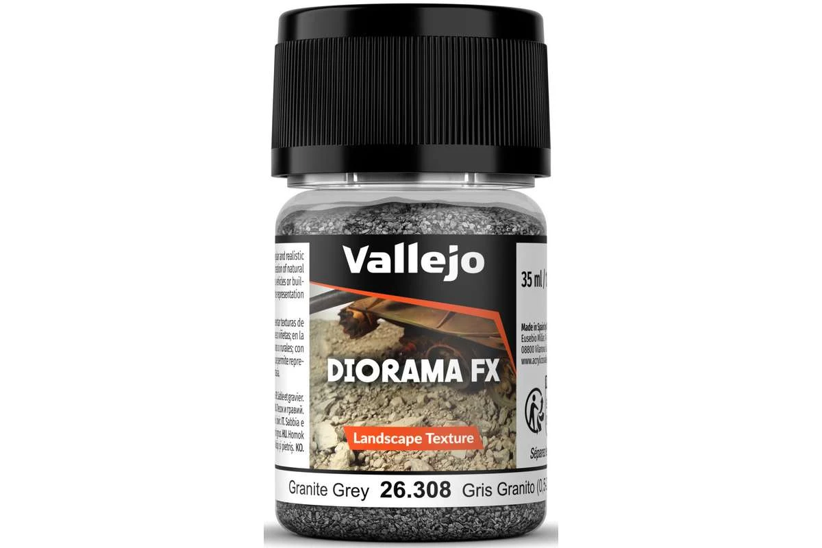Diorama FX Granitgrå 0,5-2mm, 35ml
