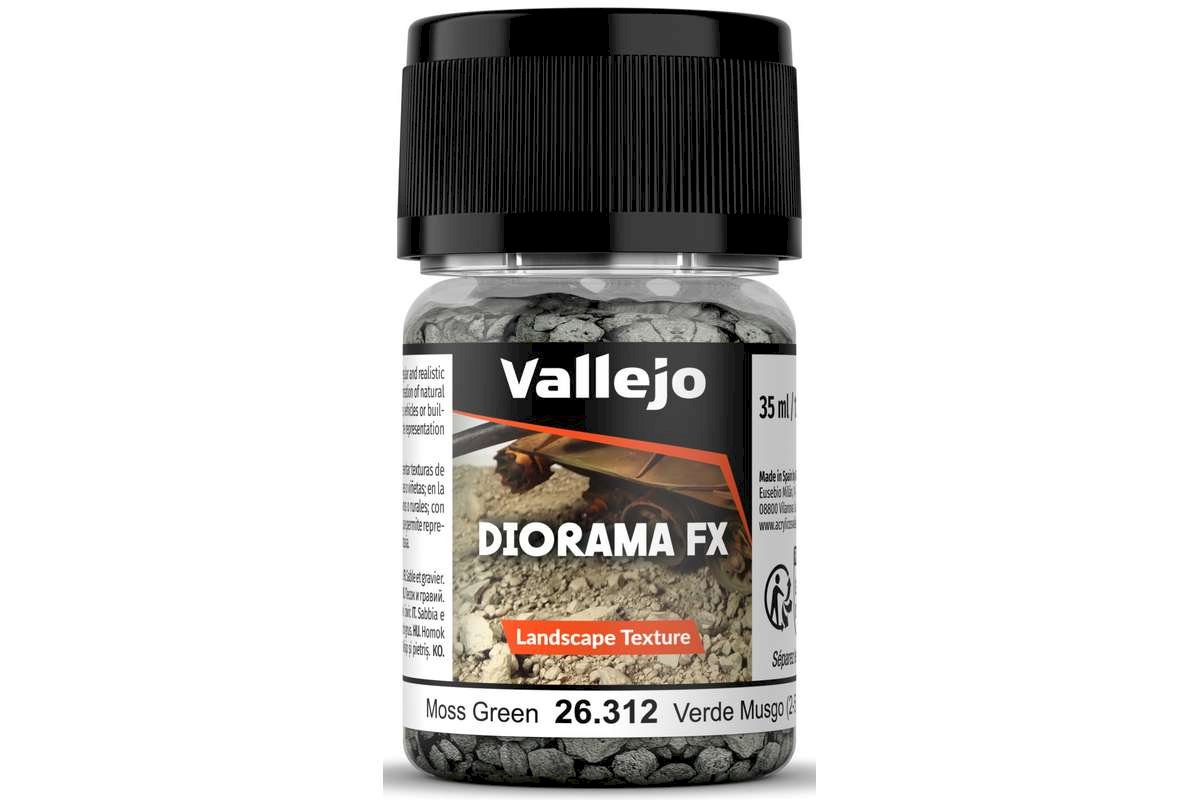 Diorama FX Mossgrön 2-5mm, 35ml