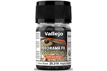 Diorama FX Vulcan svart 2-5mm, 35ml