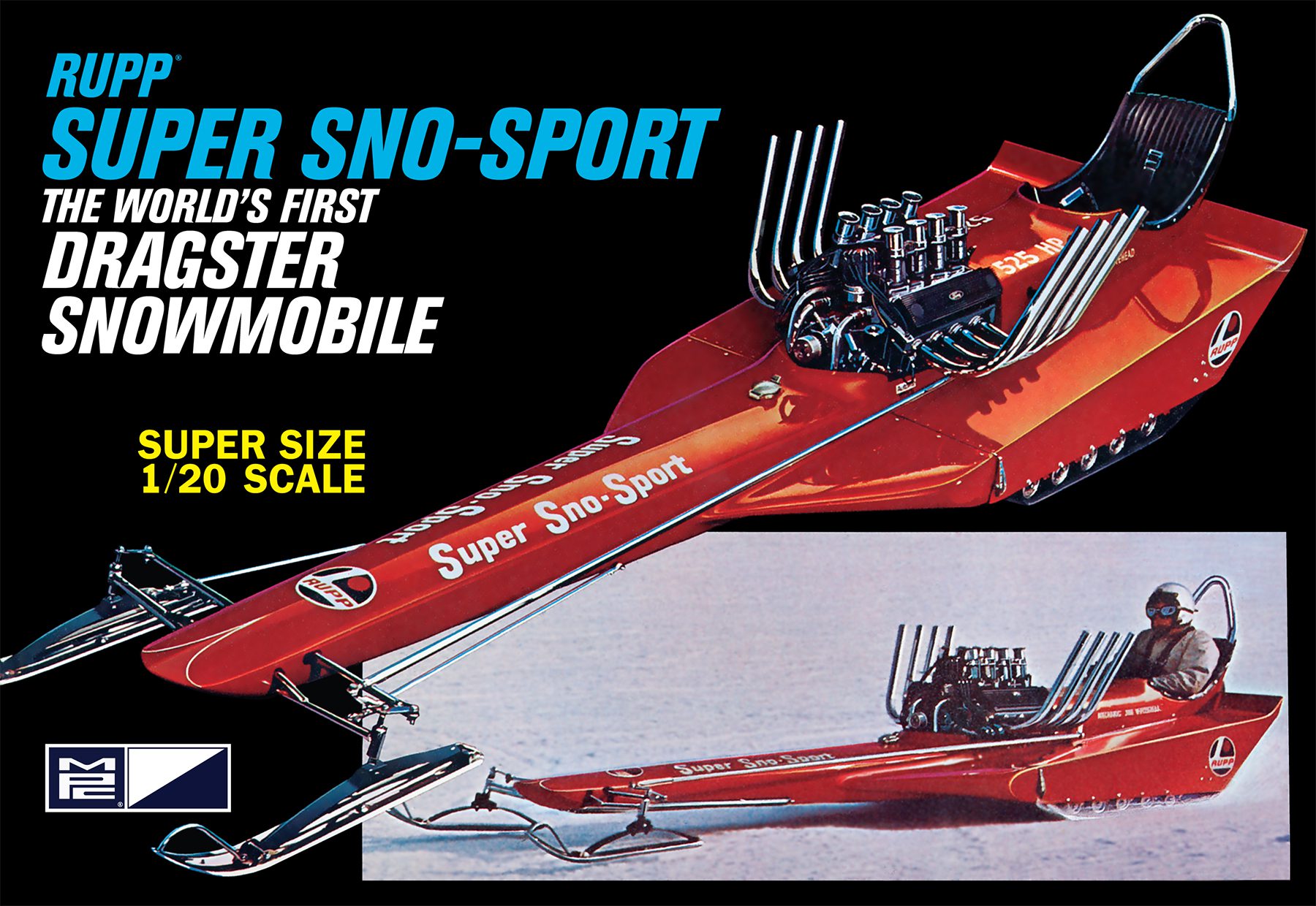 Rupp super snow-sport dragster, 1/24