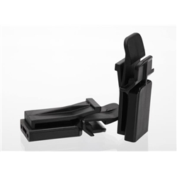 Battery hold-down retainer sto