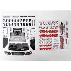 Decal sheets, 1/16 Slash 4WD