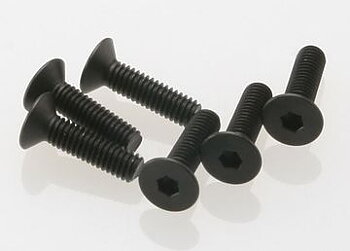Screws M4x15mm Countersunk Hex Socket (6)